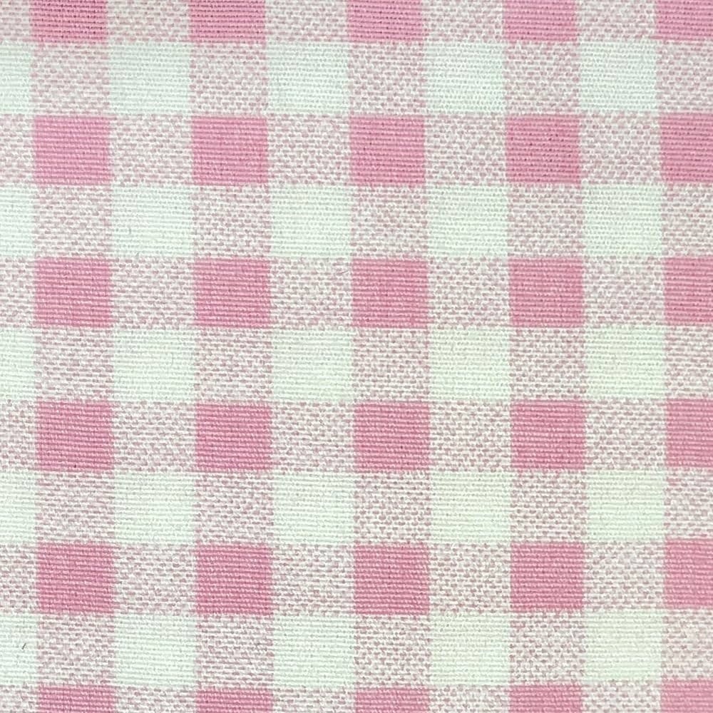 Laurel & Mayfair 250tc 100% Cotton Gingham Checkered Print Sheet Set, Full, Pink - Picture 3 of 3